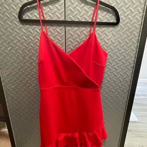 Sealed With a Kiss Red Bodycon Dress medium
